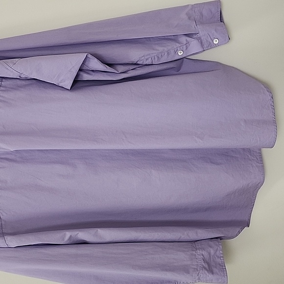 Aritzia Wilfred Free relaxed shirt Purple Size Large - Picture 9 of 16